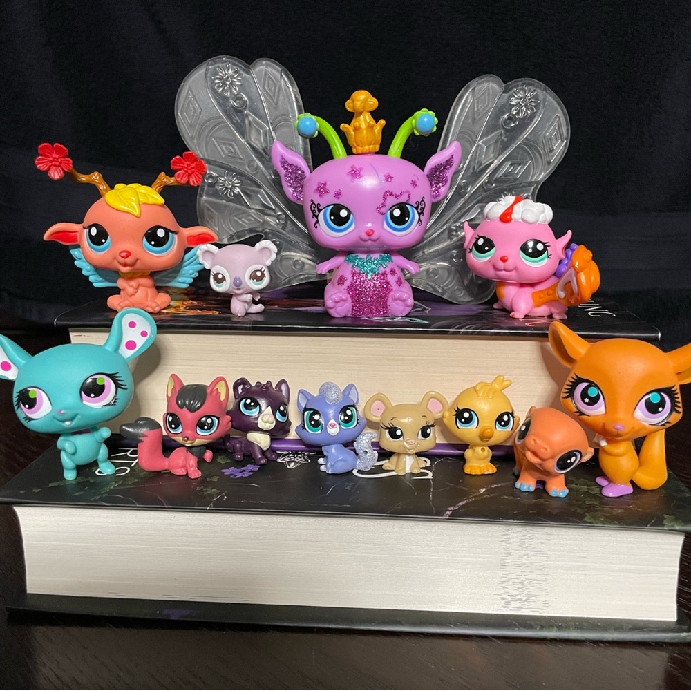 Littlest Pet Shop Majestic Fairies & Mini LPS Animal Collection